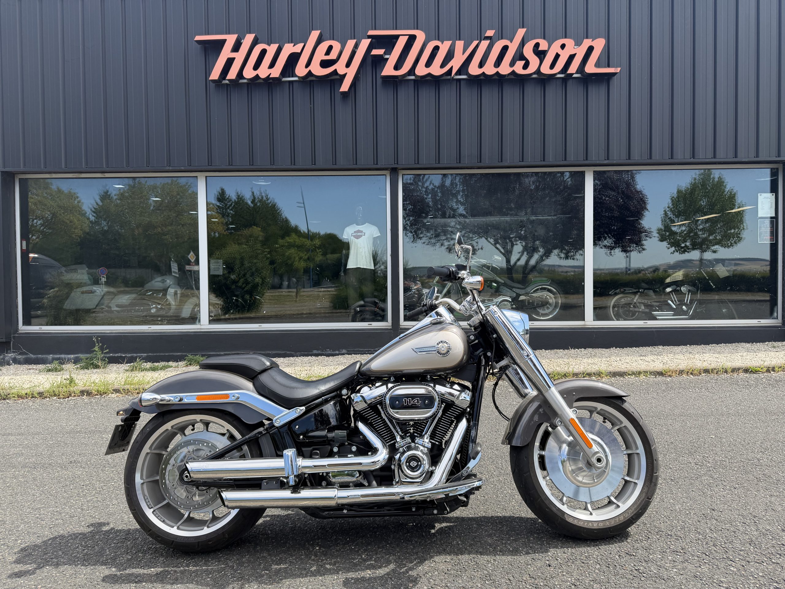 Harley-Davidson Softail Fat Boy 2023 seulement 2100 kms Stage 1